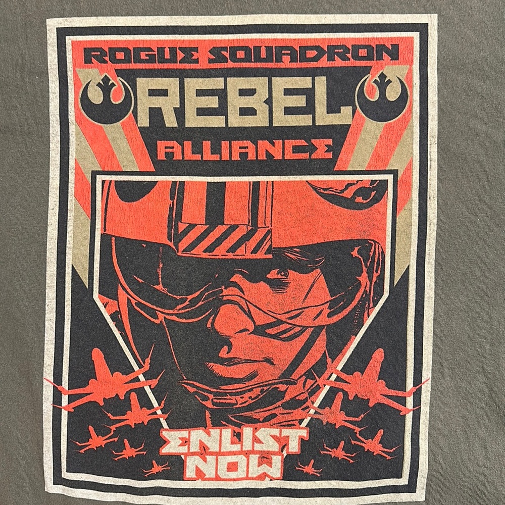 Star Wars XL Green Graphic Tshirt